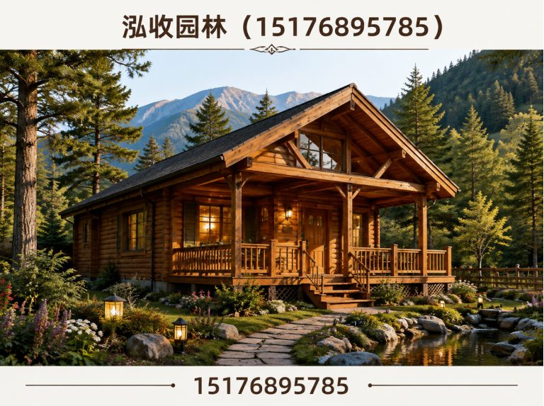 聊城防腐木凉亭展示图
